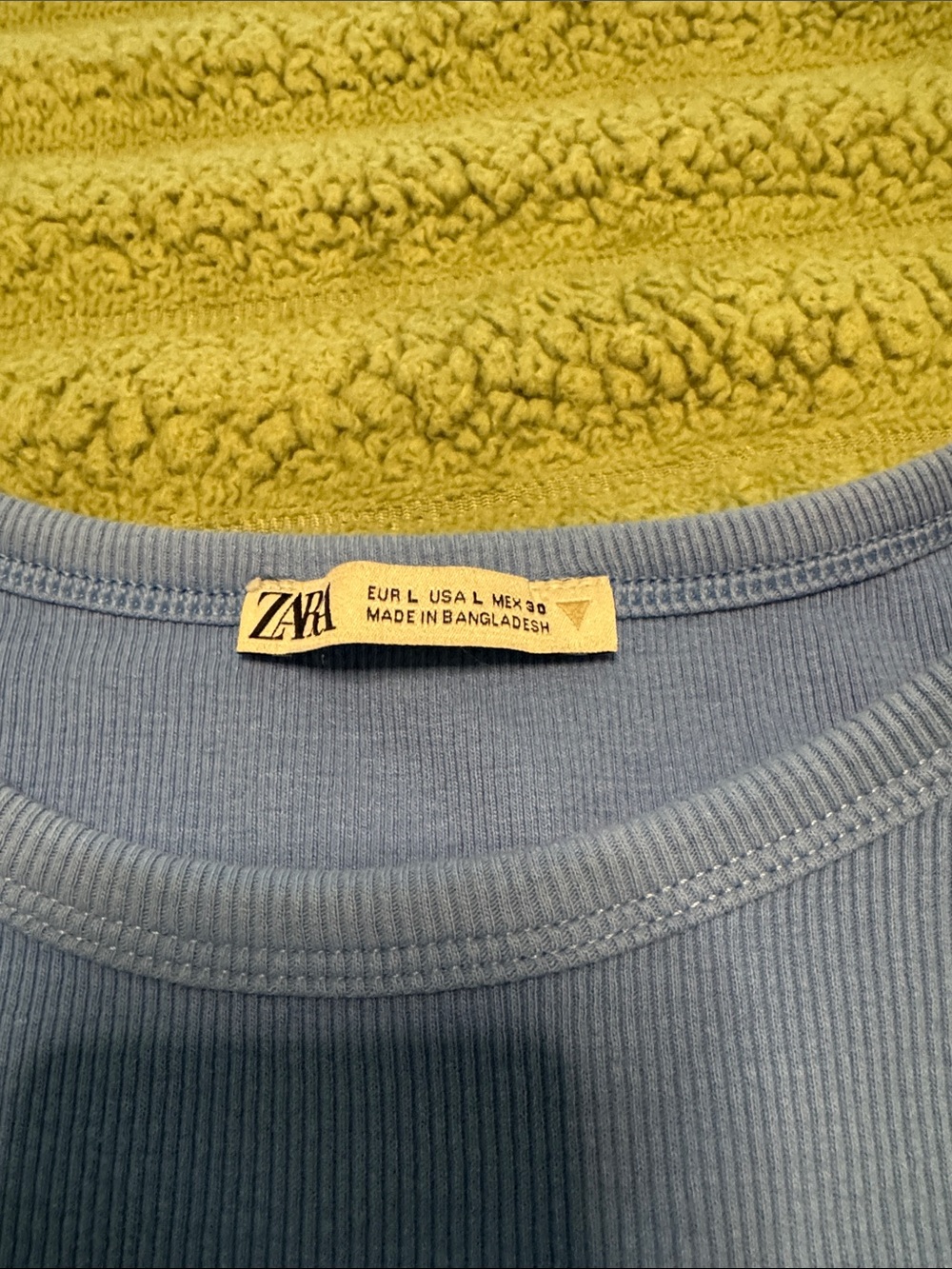 Zara Ribbed Crop Tank Top - Picture 5 of 6